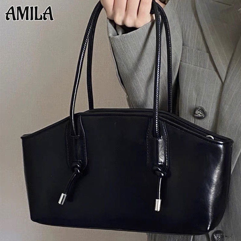 Amila สินค้ายอดนิยมขายร้อนกระเป๋าใต้วงแขนความรู้สึกขั้นสูงชนกลุ่มน้อยแฟชั่นพร็อพกระเป๋าสะพาย