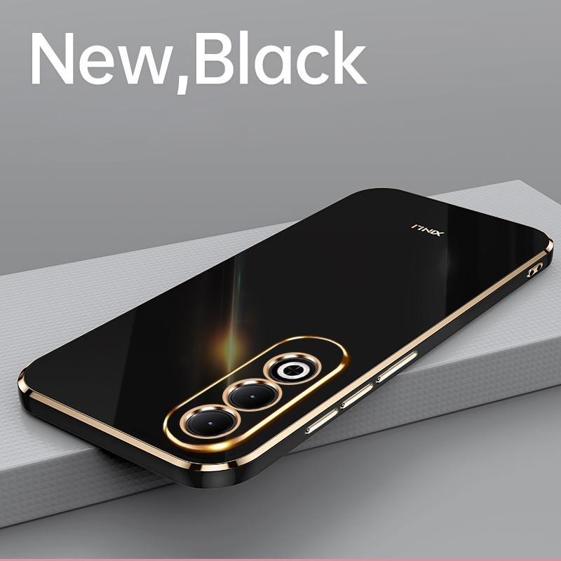 สําหรับ OPPO A3 Pro 5G CPH2639 A3Pro กรณีซิลิโคนนุ่ม TPU ปกหลัง 6D Electroplating เคสโทรศัพท์