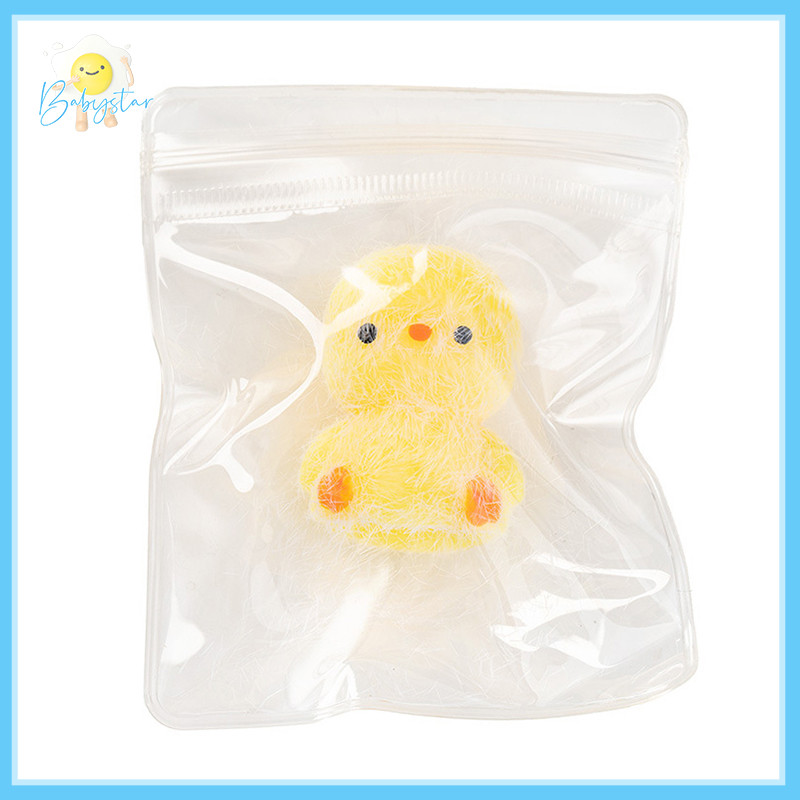 [InthehotT] Sticky TPR Squishy Mini Flocking Chick ความเครียดบรรเทา Squishy ใหม่ Fidget ของเล่นมินิบรรเทาบีบของเล่นเด็ก Deion ของเล่น [ใหม่]