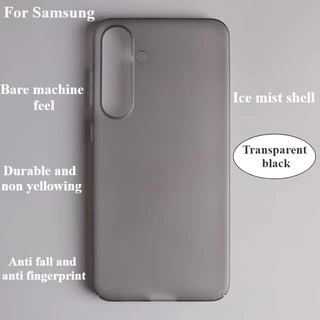 Frosted Ultrathin PC Hard Shell Anti ลายนิ้วมือกันกระแทกเคสโทรศัพท์สําหรับ Samsung Galaxy A57 A17 A26 A36 A55 A56 S22 S23 S24 S25 S26 Plus Ultra FE Matte Case