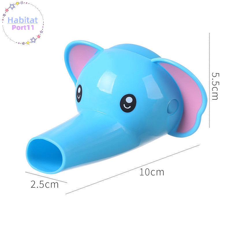 HabitatPort เด็กเด็กก๊อกน้ํา Extender ล้างมือเป็ดก๊อกน้ํา Extender การ์ตูนเด็ก Hand Washing Extension Splash Water Extender th - รูปที่ 3