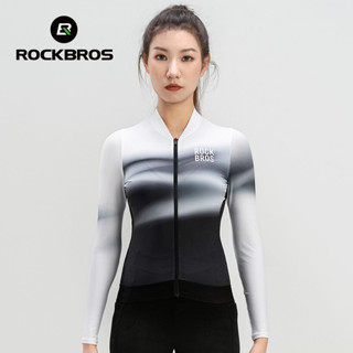 Rockbros ผู้หญิงขี่จักรยาน Jersey สบาย Lightweight Breathabl…