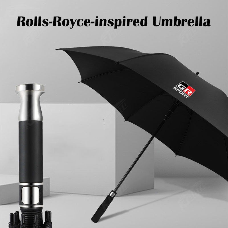 Toyota GR Sport Business Rolls-Royce สไตล์ร่มไฟเบอร์ร่มป้องกันรังสียูวีทุกสภาพอากาศใช้