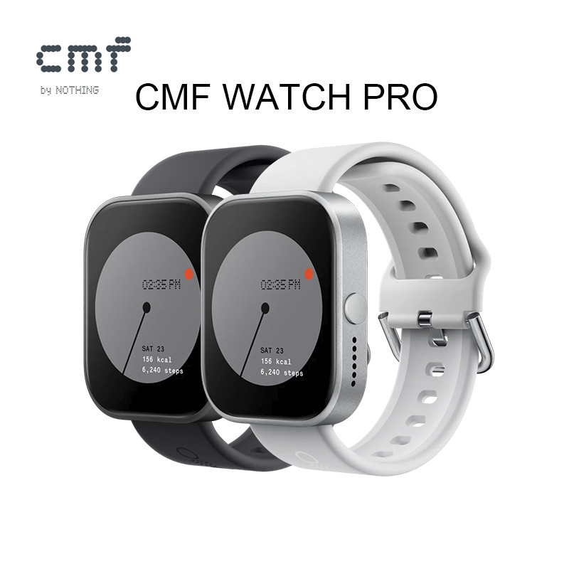 Global Version CMF โดย Nothing Watch Pro 1.96 "AMOLED Bluetooth 5.3 BT โทรพร้อมสมาร์ทวอทช์ GPS ลดเสี