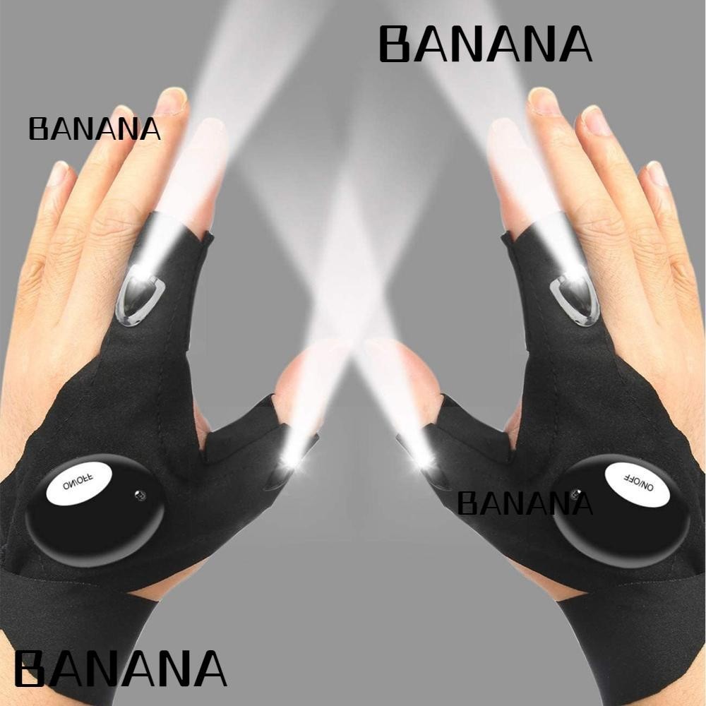 Banana1 ไฟฉายถุงมือแคมป์ปิ้งไฟฉายตกปลาซ่อมแสง
