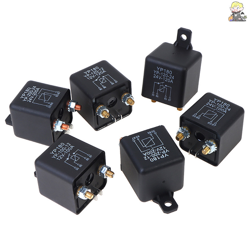 [CL] รีเลย์ Starg 200A 100A 12V/24V ยานยนต์รีเลย์สตาร์ทกระแสไฟหนัก TH