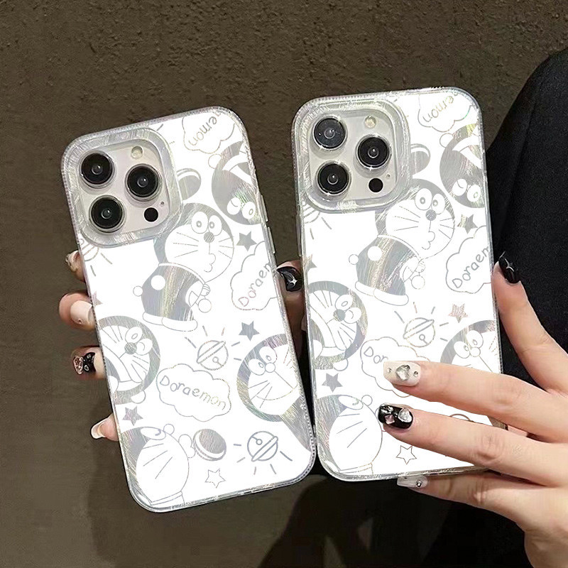 เคส iPhone 15 Pro Max 14 15 16 PLUS 15 PROMAX 11 12 13 Pro Max Apple XS Max XR X 6 6S 8 7 PLUS SE2 SE3 Y0025S Doraemon hard Cover phone Case