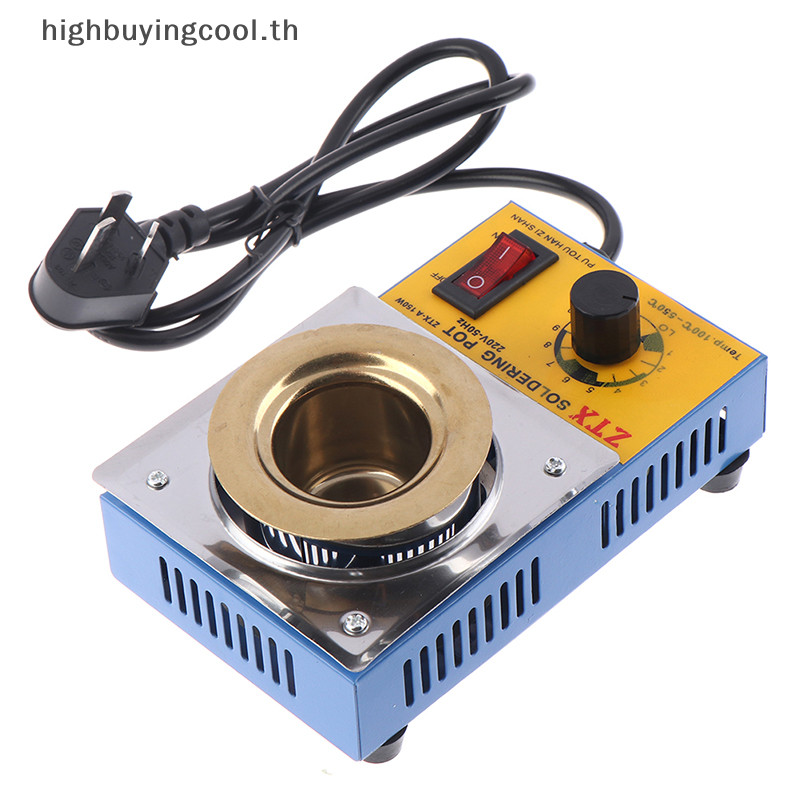 Hcth 100-550°C หม้อบัดกรีบัดกรีบัดกรี Desoldering Bath แผ่นสแตนเลส HOT ร้อน