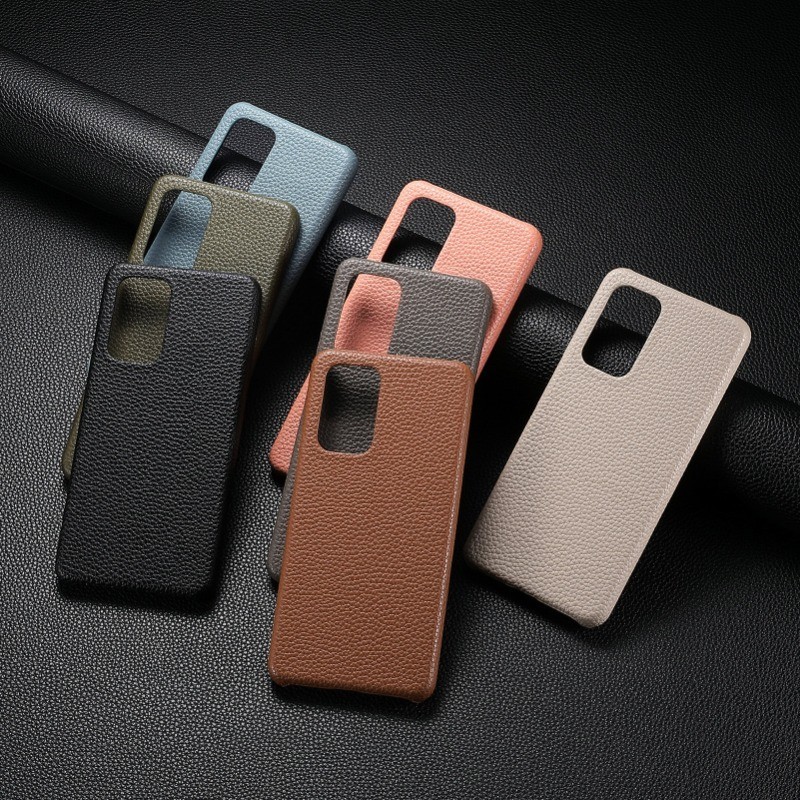 Simple Back Case สําหรับ Samsung Galaxy S24 S23 S22 S21 FE Plus Ultra Matte Hard ปลอกหนัง PU บางฝาครอบโทรศัพท์ป้องกัน