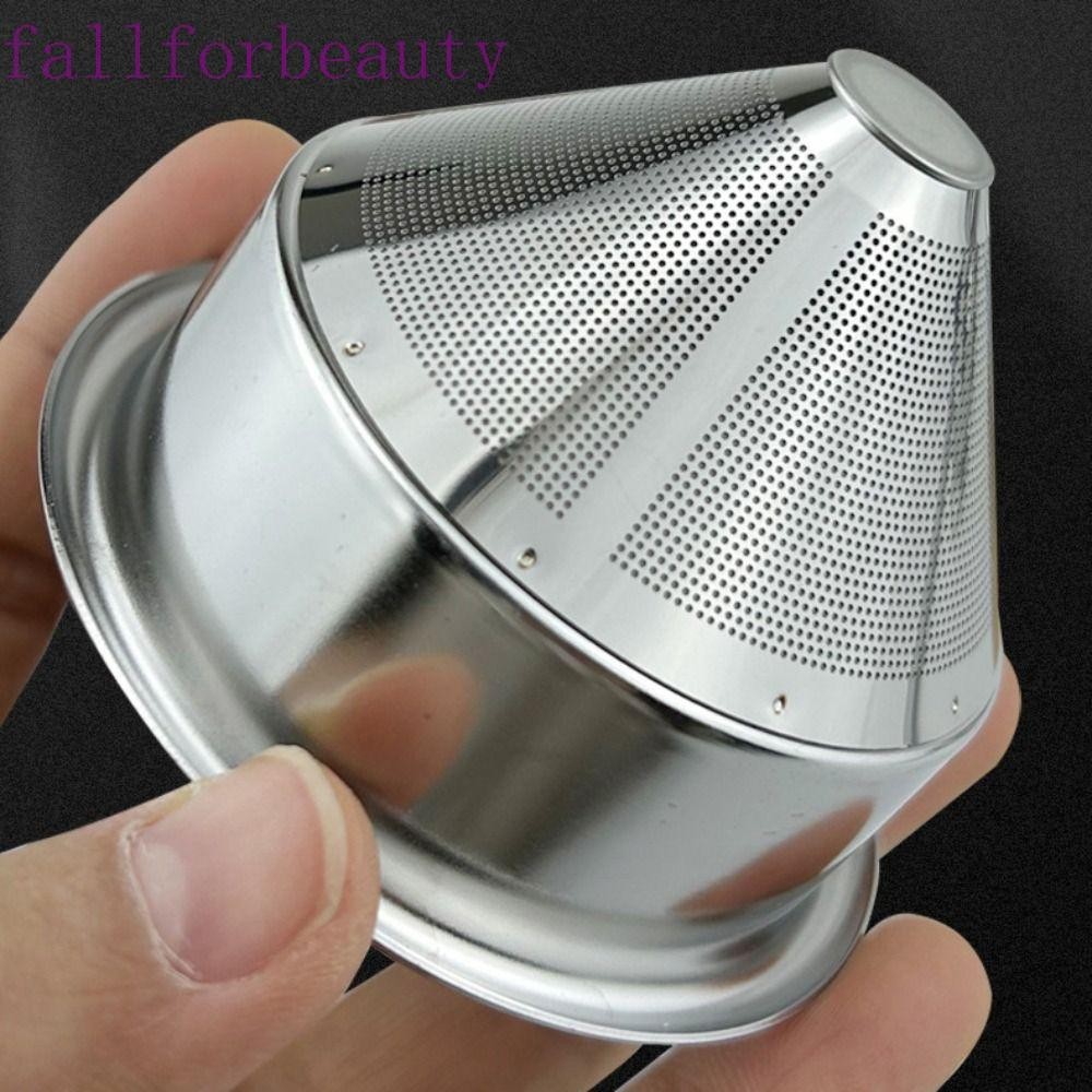 Fallforbeauty ช่องทางกาแฟ, กรวย Paperless สแตนเลสกรองกาแฟ, ภาชนะกาแฟ Bottomless Reusable 58 มม. Coffee Dripper Camping