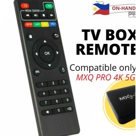 รีโมทเปิด-HAND สําหรับกล่องทีวี MXQ PRO 4K 5G