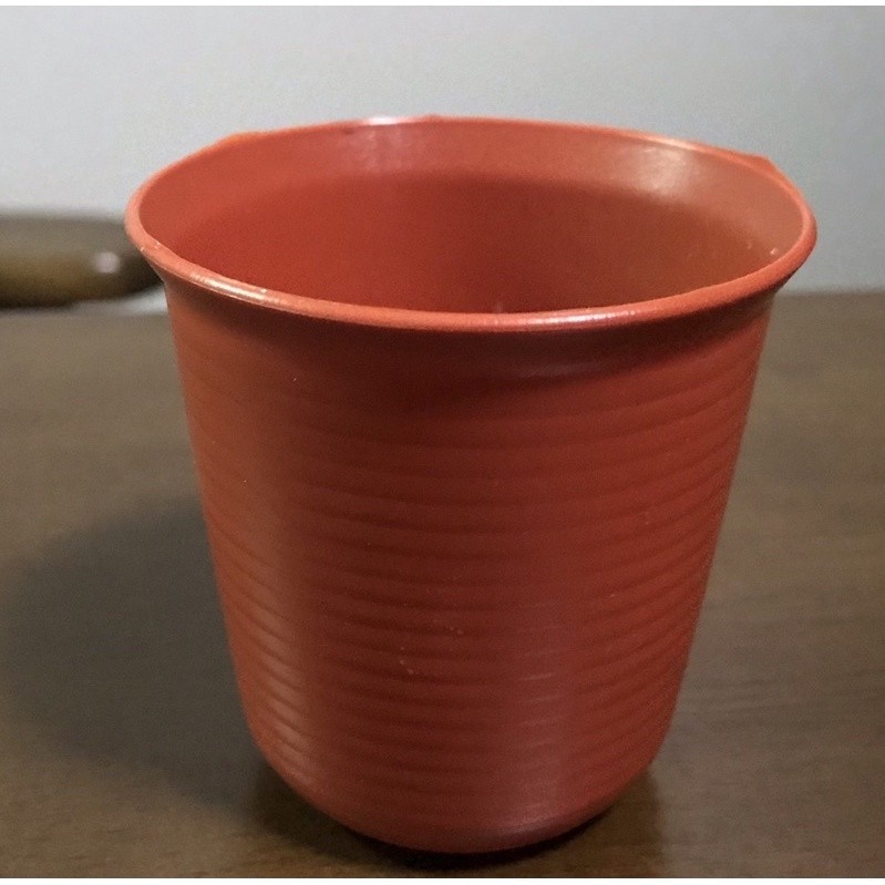 กระถาง 2.5 นิ้ว 3นิ้ว ทรงถ้วยจีน ชุด50ใบ และ 100 ใบ สีขาว เทา อิฐ ดำ