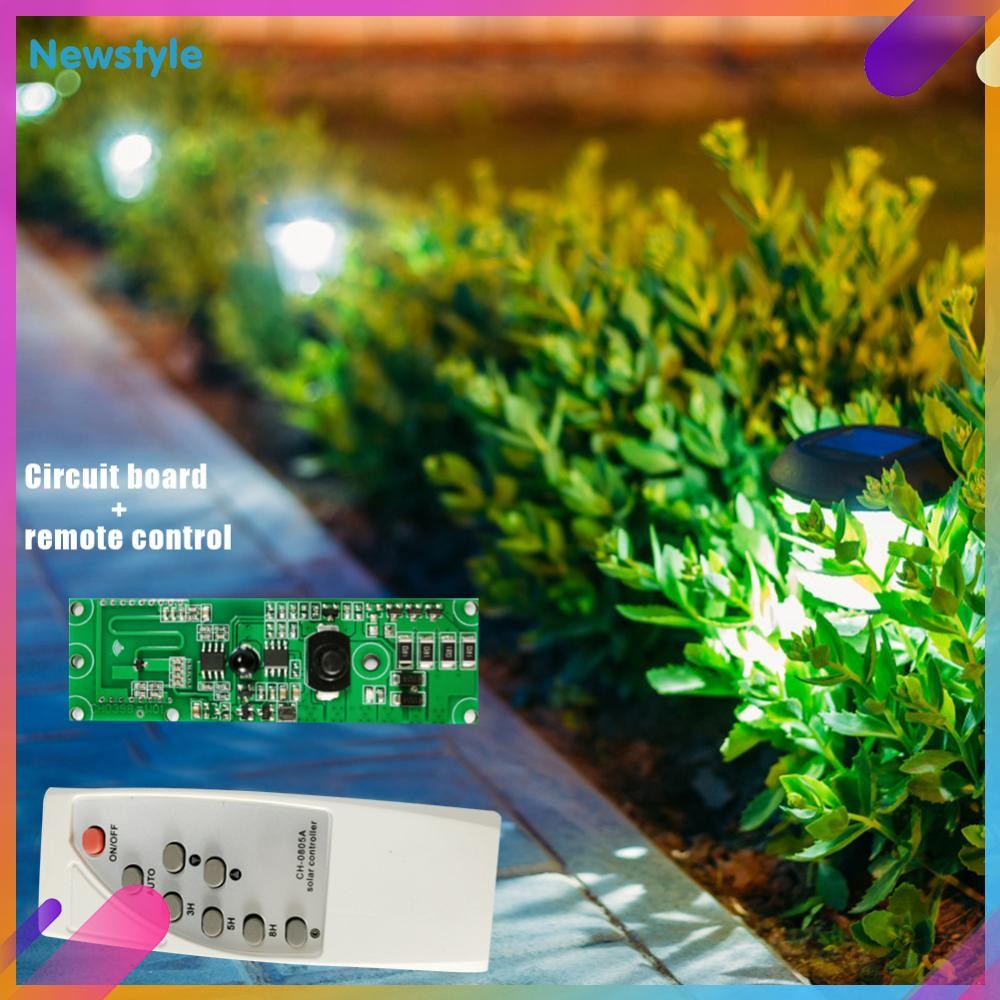 สไตล์ใหม่ De Light Controller บอร์ดชาร์จพลังงานแสงอาทิตย์มัลติฟังก์ชั่น Creative Human Body Induc