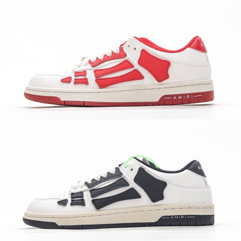 AMIRI Skeleton Low-Skel top Sneakers Low-top classic all-match leather casual sneakers