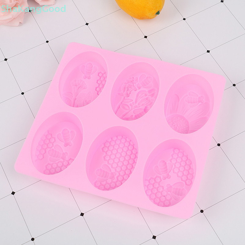 Skth แม่พิมพ์สบู่ Bee Shape Handmade สบู่แม่พิมพ์สบู่ที่ไม่ซ้ํากันทําเครื่องมือหัตถกรรม SKK