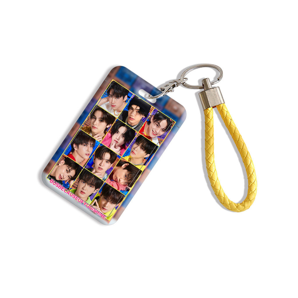 4Eve BUS DICE PROXIE Acrylic ID protective cover Key Chain Thai idol group Transparent card holder K