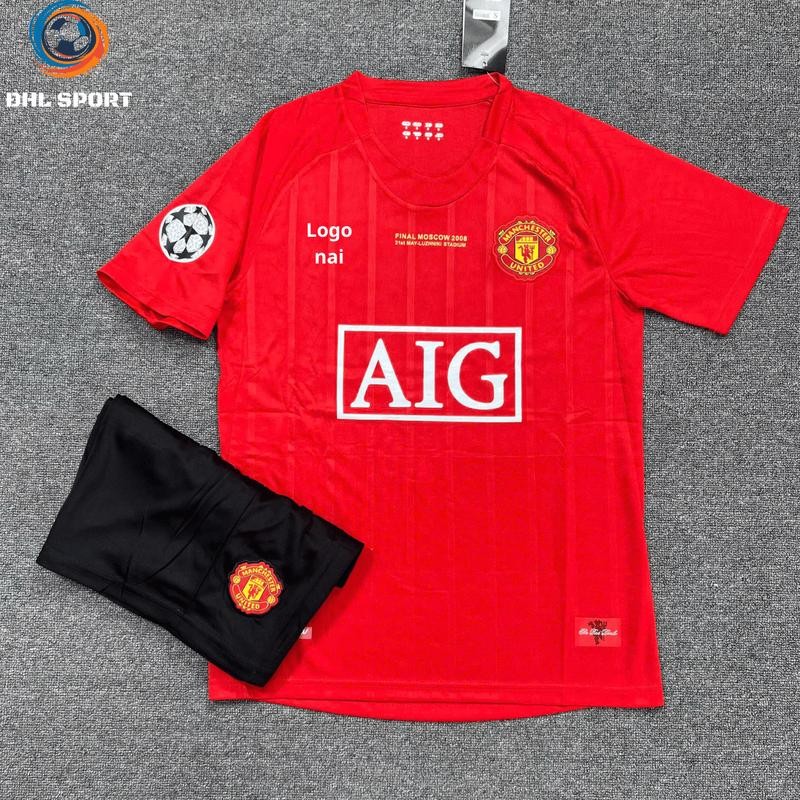 (ผ้าไทยงา) เสื้อบอลบ้าน Red Mu Club 2008 เสื้อฟุตบอลพร้อมชื่อและตัวเลขพิมพ์ขออัพออน DHL SPORT