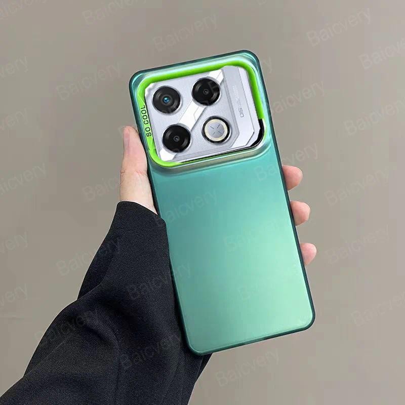 เคสสําหรับ infinix GT 20 Pro X6871 เคสโทรศัพท์แฟชั่น Hard Luxury Cover Anti-Fingerprint IMD Casing