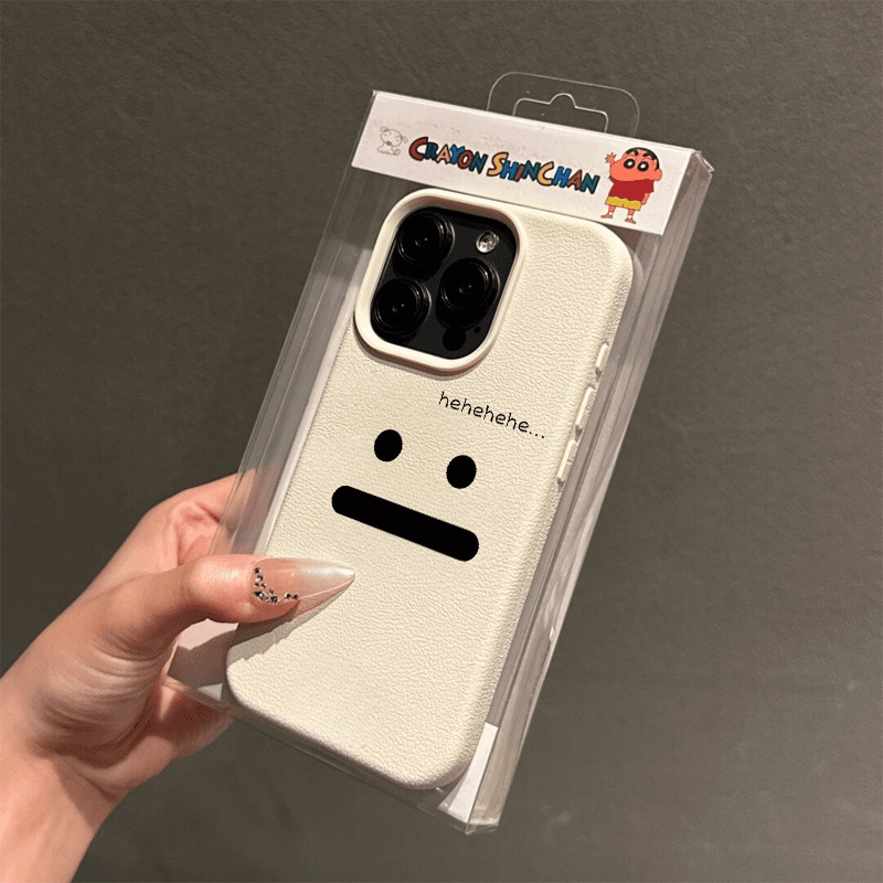 Iphone 15 14 13 12 11 Pro Max X XR Max 7 8 Plus INS การ์ตูนตลกแสดงออกที่ไม่พูดตามเคสโทรศัพท์ Soft