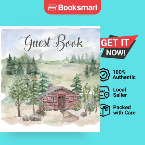 Cabin House Guest Book hardback Comments Book Guest Book To Sign วันหยุดบ้านวันหยุดผู้เข้าชม Comment
