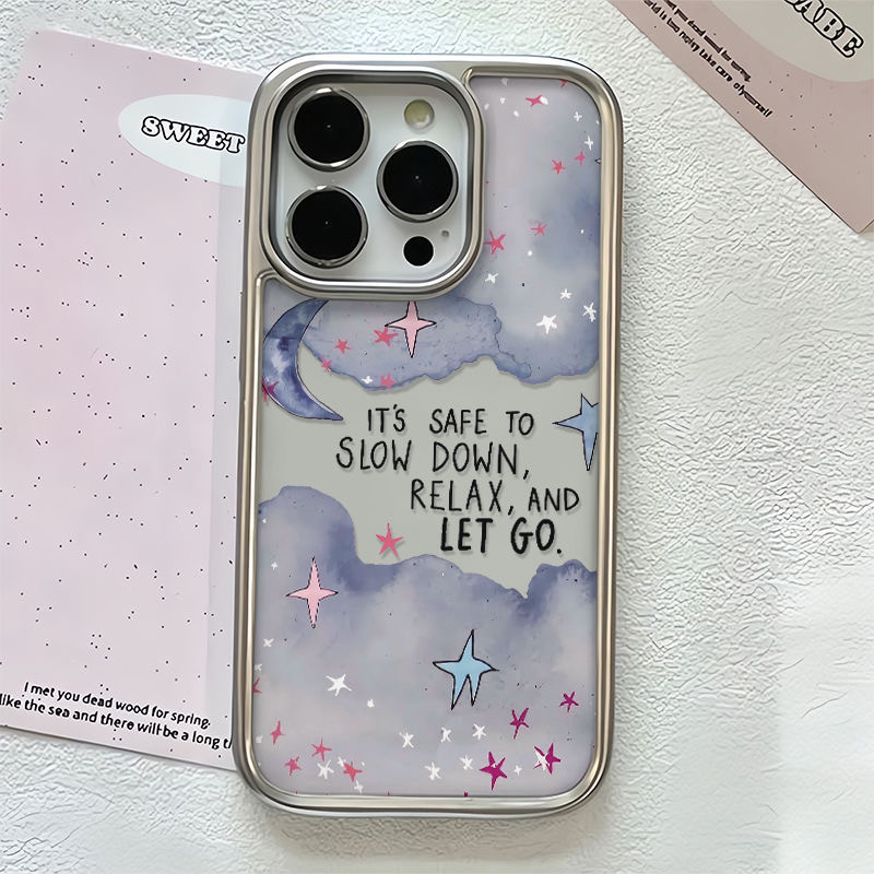 Starry Sky Moon เหมาะสําหรับ Samsung s24ultra เคสโทรศัพท์ไฟฟ้า s23s22/s21fe Art a55a15a54a53 Niche a73 แฟชั่นผู้ชายผู้หญิง a25a35a34 Creative a05s กันกระแทกนุ่ม ราคา ถูกที่สุด ดีลบีเคเค แกลเลอรีภาพที่ 5