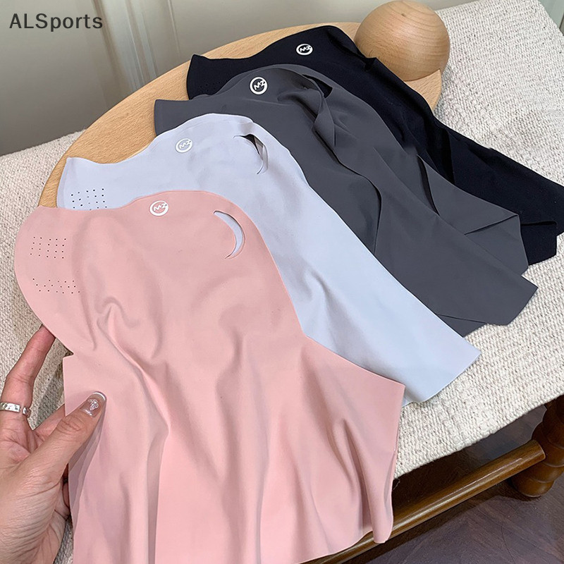 [อัลสปอร์ต] หน้ากากป้องกันคอหญิงชิ้นเดียวระบายอากาศหลุมหน้ากากขี่จักรยาน 3ง ป้องกันรังสีอัลตราไวโอเลตไม่ทําเครื่องหมายหน้ากาก [ไทย]