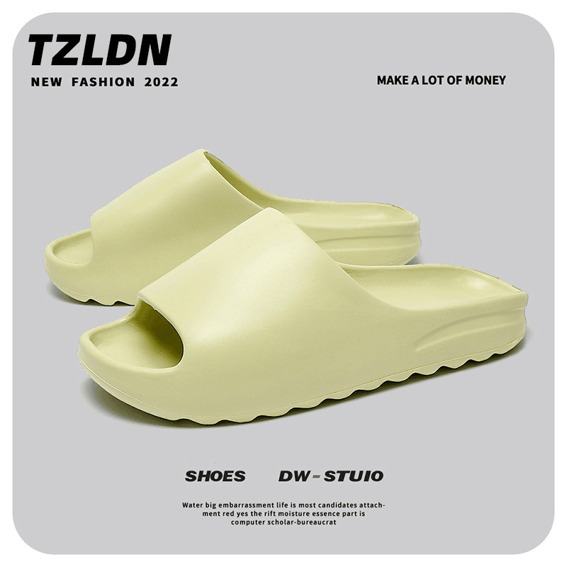 TZLDN EVA รองเท้าแตะกันลื่นในร่มสําหรับผู้ชาย