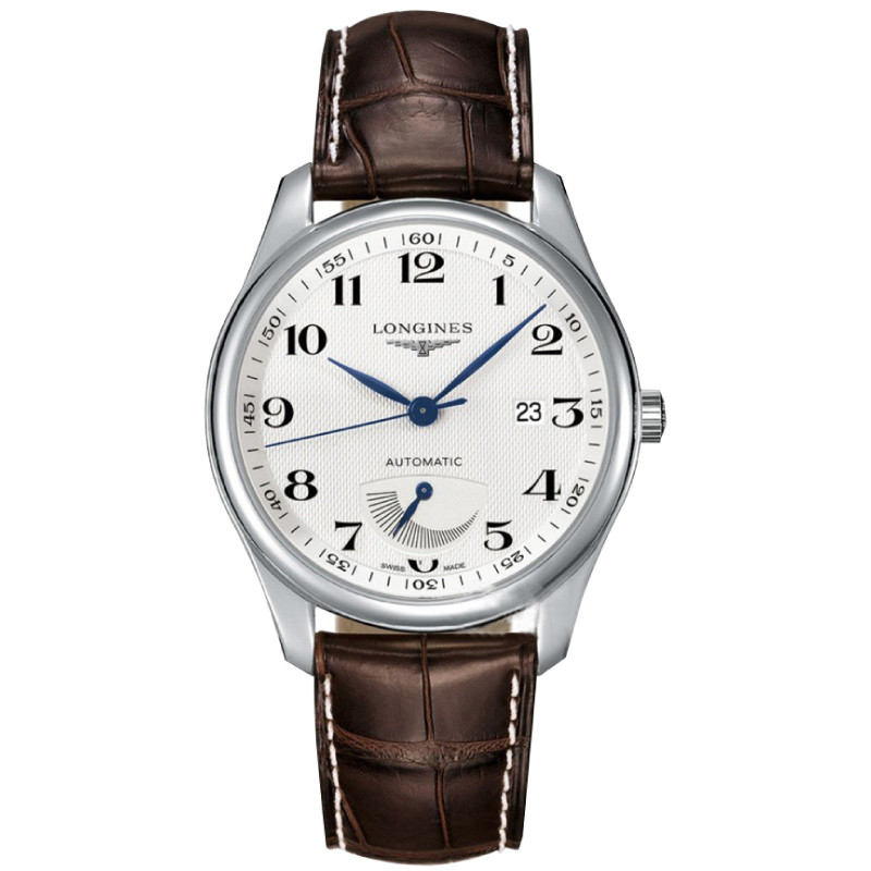 Longines Longines Longines Series จอแสดงผลจัดเก็บพลังงานแบบใหม่อัตโนมัตินาฬิกาผู้ชาย L2.908.4.78.3