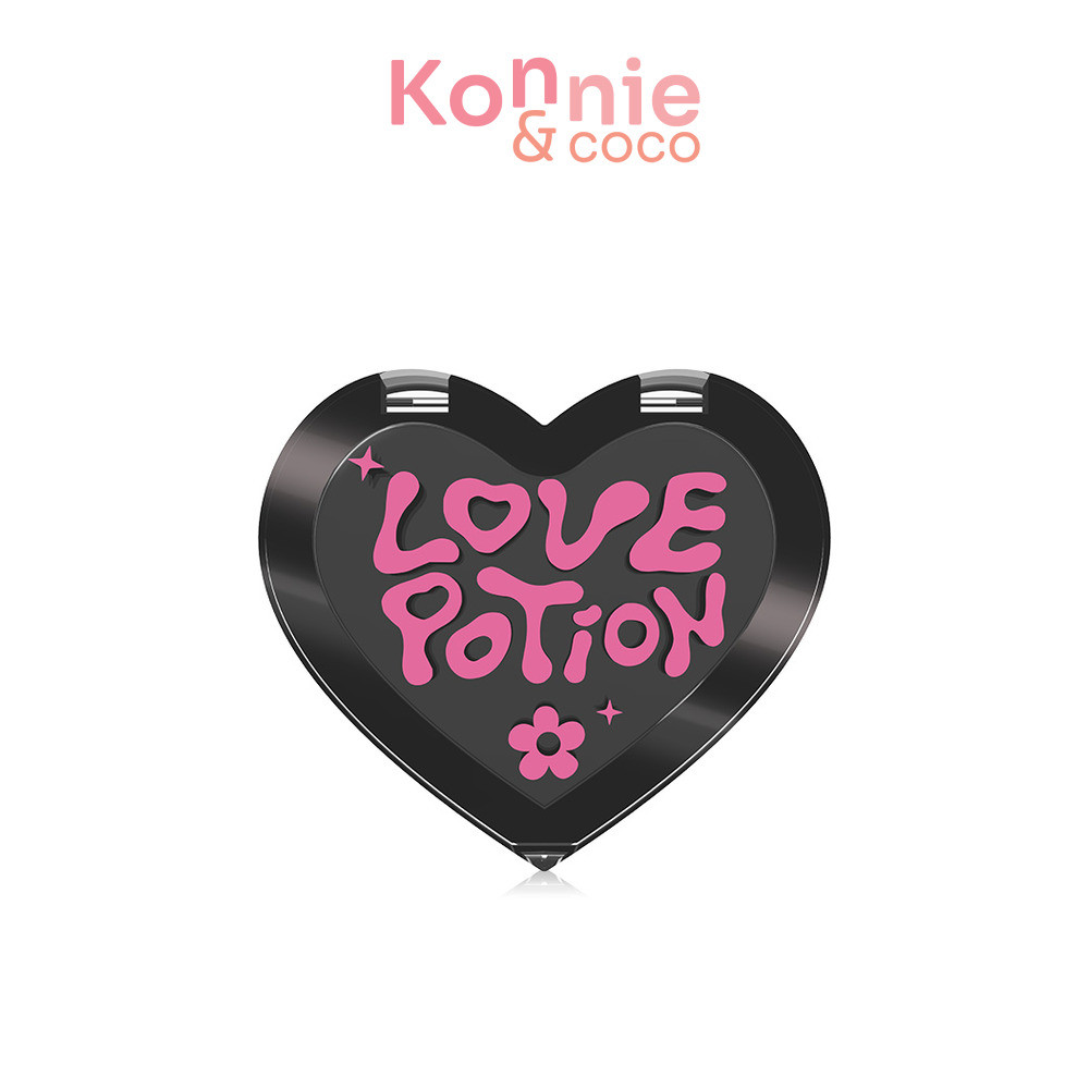 LOVE POTION Blush PH Black Love 2.8g เลิฟโพชั่น บลัชสีดำเนื้อเจล.