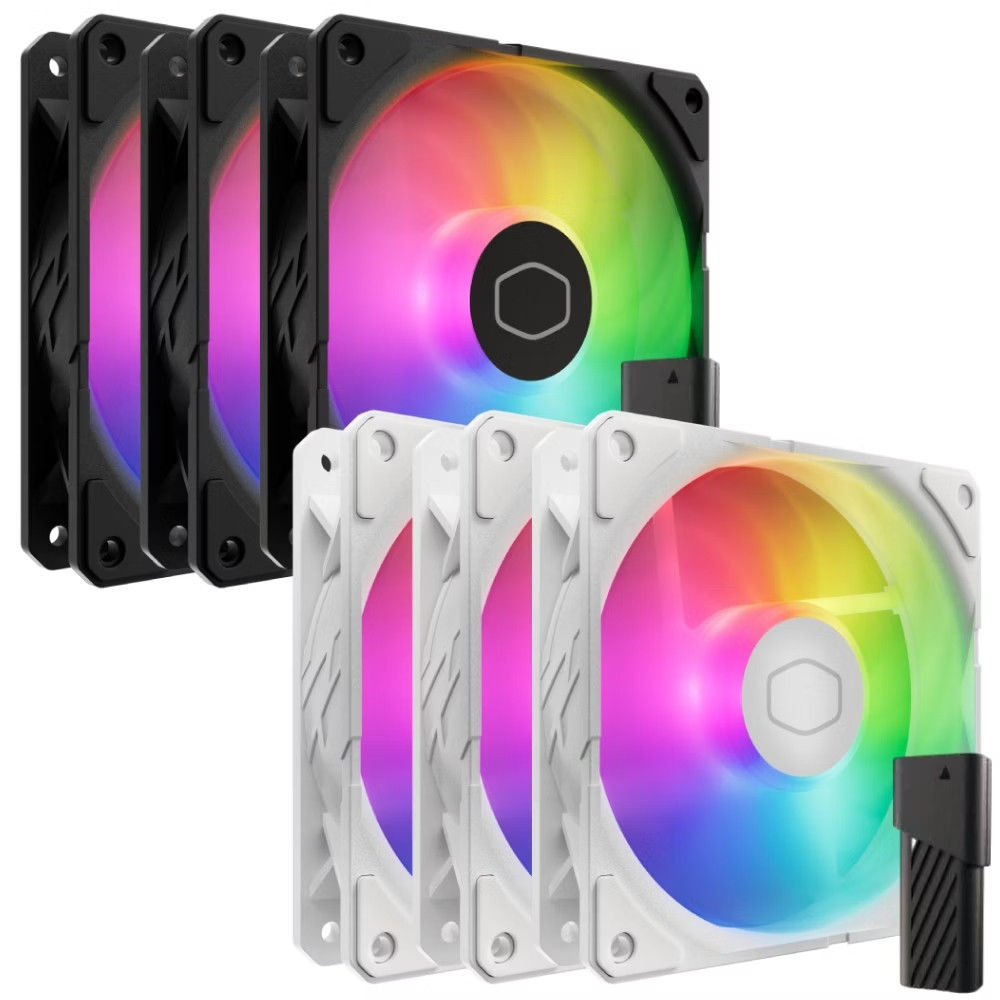 FAN Case Cooler Master SickleFlow Edge 120 ARGB 3-Pack Fan Kit 120mm