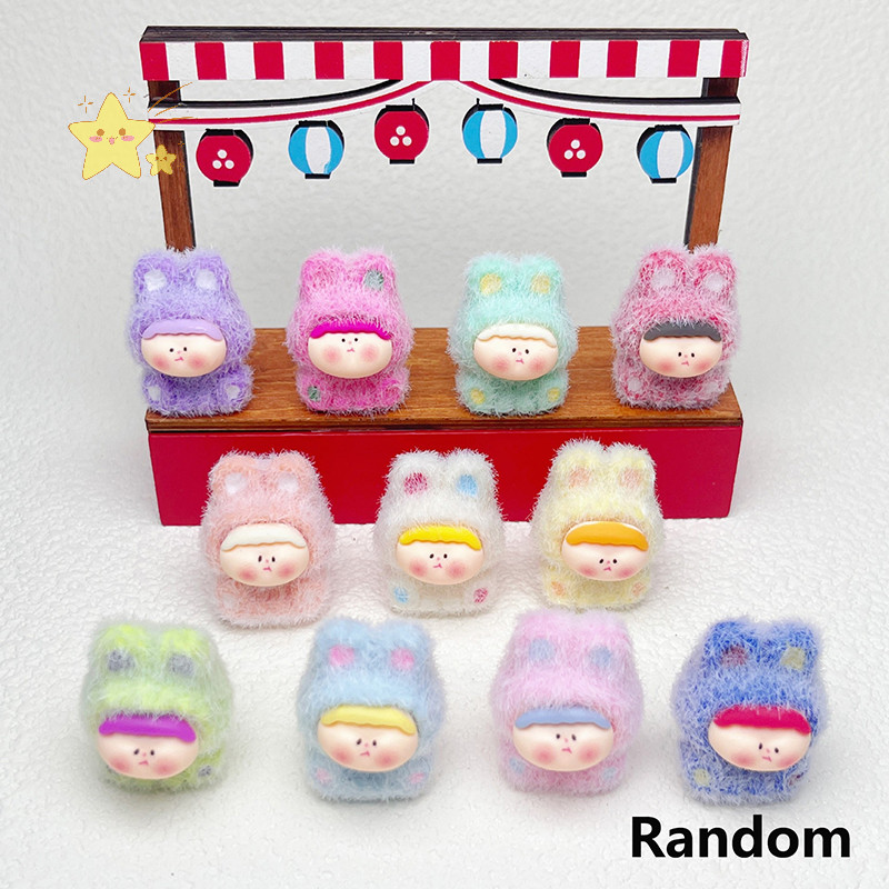 [JBTH] Mini Flocking Lilith Girl Micro Landscape Resin DIY ตกแต่งงานฝีมือเครื่องประดับสร้างสรรค์ [JB]