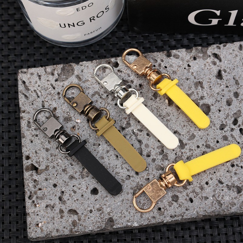 1/4 ชิ้นที่ถอดออกได้ซิปดึงเปลี่ยนซิป Puller Lever ล็อคสําหรับแจ็คเก็ตกระเป๋ากระเป๋าเดินทางโลหะหัวซิปซ่อม Ki