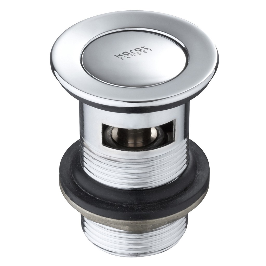 GlobalHouse Karat Faucet สะดืออ่างล้างหน้าแบบกด (มีรูน้ำล้น) รุ่น KA-01-254-50 สินค้าของแท้คุณภาพดี