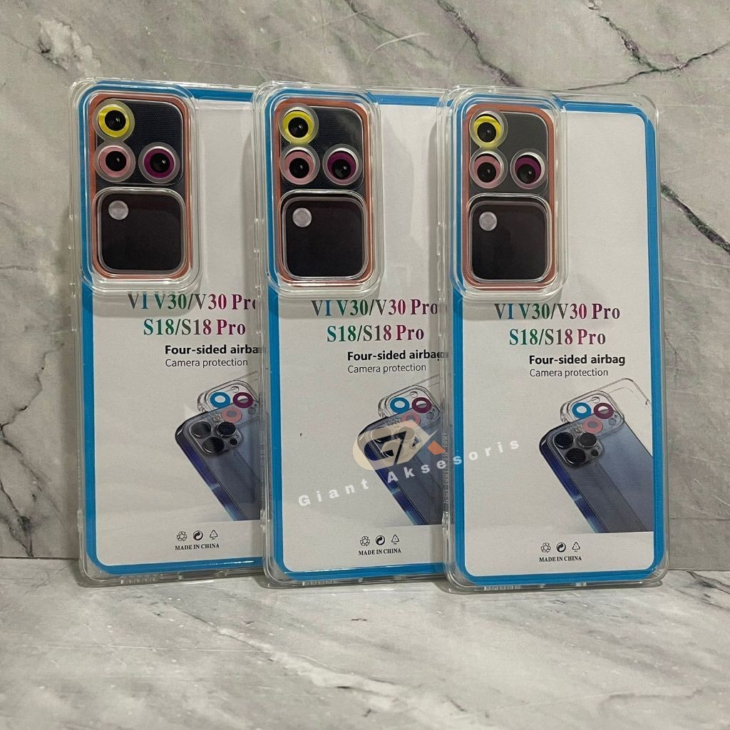 เคสใสป้องกันกล้องVivo V30 V30 Pro S1 Pro V11 Pro V15 V15 Pro V17 Pro Caseใส