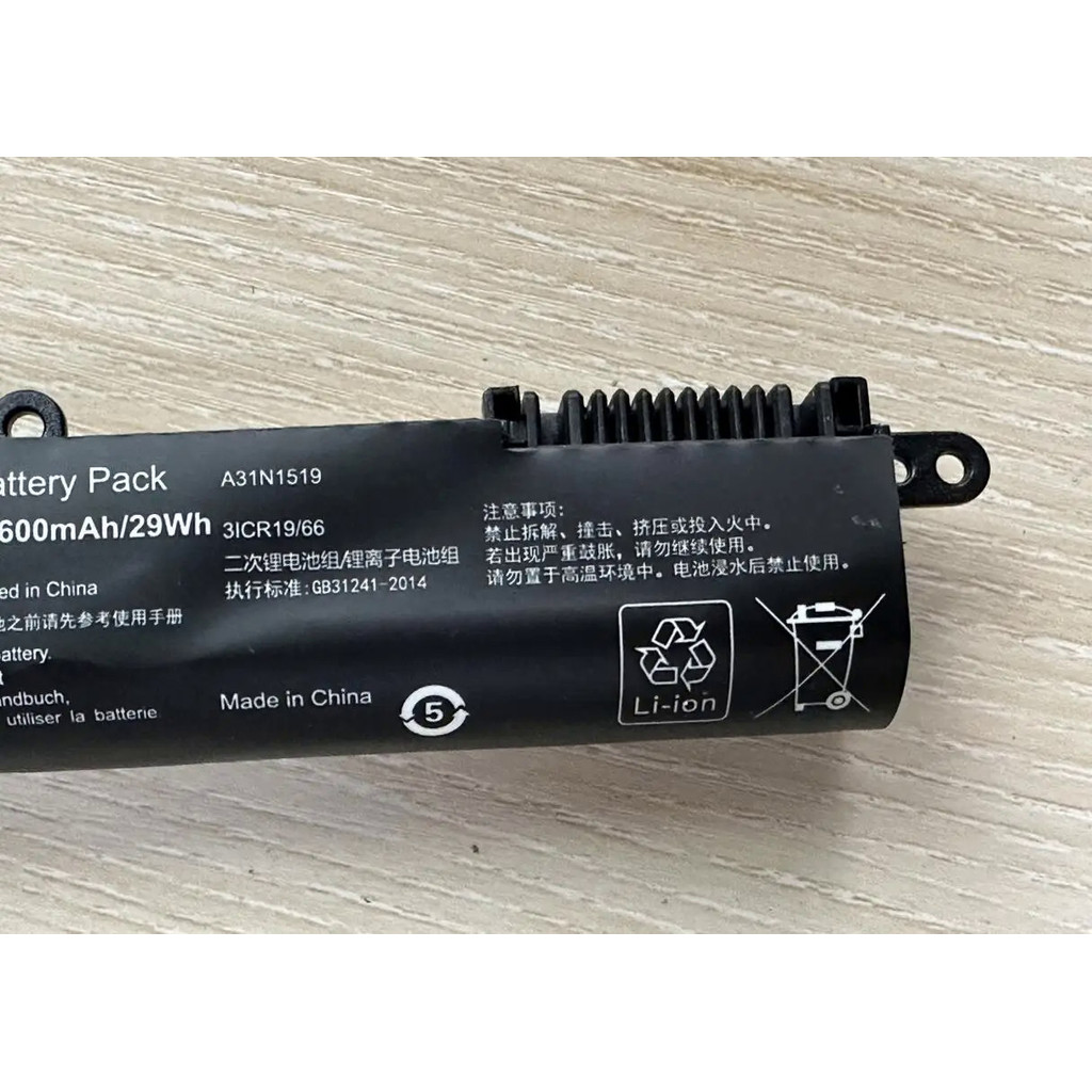 A31N1519 New แบตเตอรี่แล็ปท็อป For ASUS X540s X540SA R540SA X540L A540 A540LA F540SC R540S 10.8V  A3