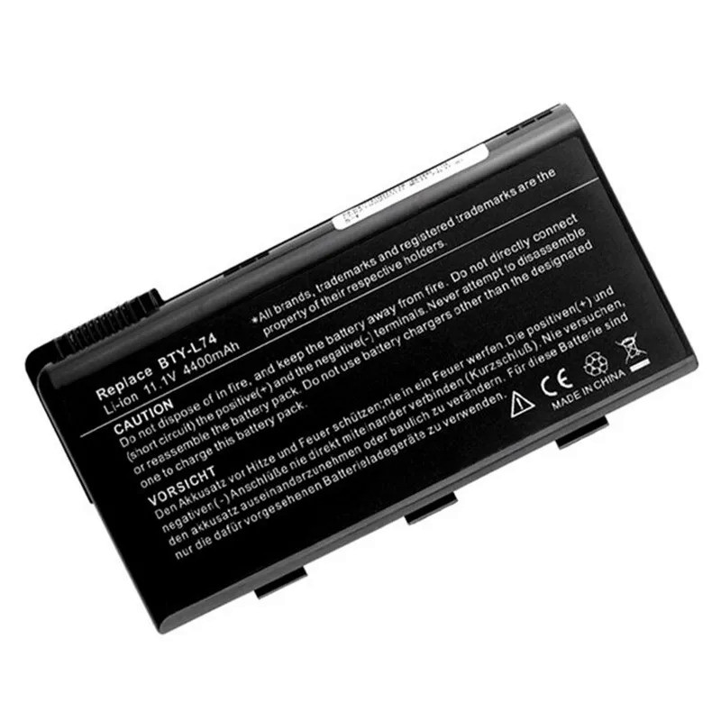 BTY-L74 BTY-L75 MS-1682 แบตเตอรี่แล็ปท็อป For MSI CX630 CX620X CX700 GE700 CX623 CX705 CX705MX CX705
