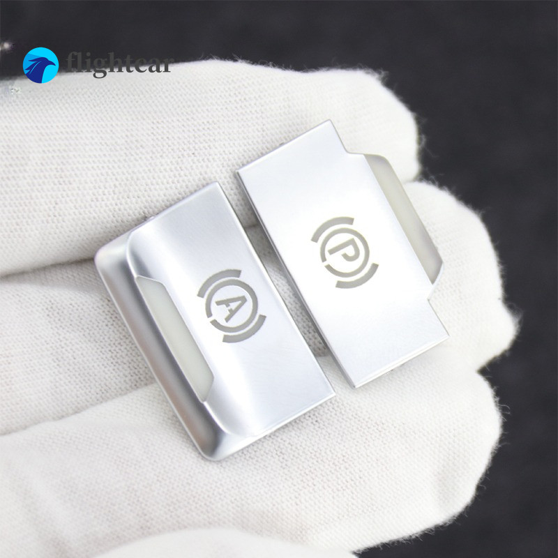 จัดแต่งทรงผมรถยนต์สําหรับ Audi A4 B8 S4 A5 S5 Q5 RS4 Central Handbrake PA ปุ่มสวิทช์อัตโนมัติครอบคลุ