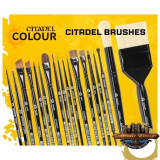 [พร้อมส่ง] GAMES WORKSHOP: Citadel Brushes พู่กันและแปรงซิทา…