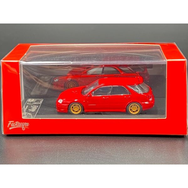Furuya 1:64​ SUBRARU Impreza WRX STi 8th GG Wagon version：Red
