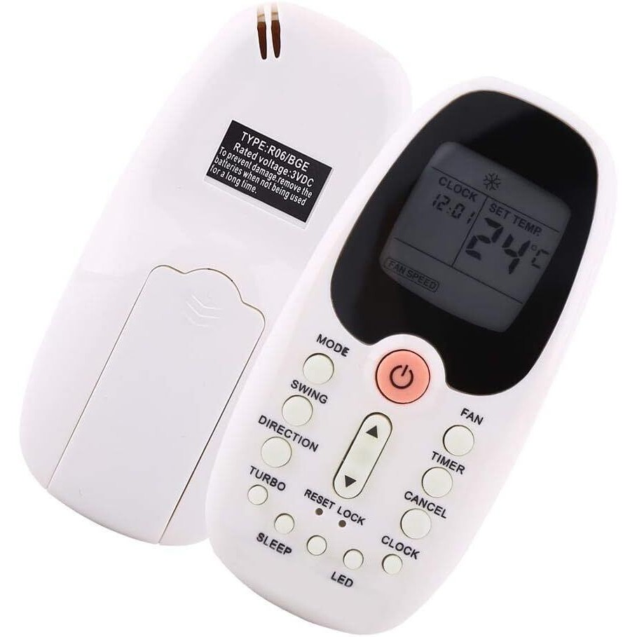 ใหม่เปลี่ยน R06/BGE AC Remote สําหรับ Midea เครื่องปรับอากาศ R06/BGCE R09B/BGE R09B