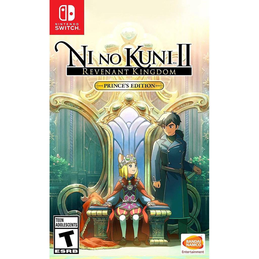 Ni No Kuni II Revenant Kingdom Princes Edition NS Switch ใหม่เอี่ยมปิดผนึก