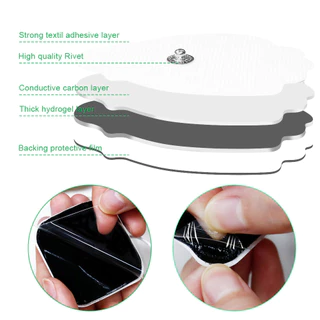 10/20pcs Electrode Pads เจลสําหรับ Tens การฝังเข็มกายภาพบําบัดเครื่อง Slimming Pulse Ems เครื่องกระตุ้นกล้ามเนื้อสติกเกอร์นวด