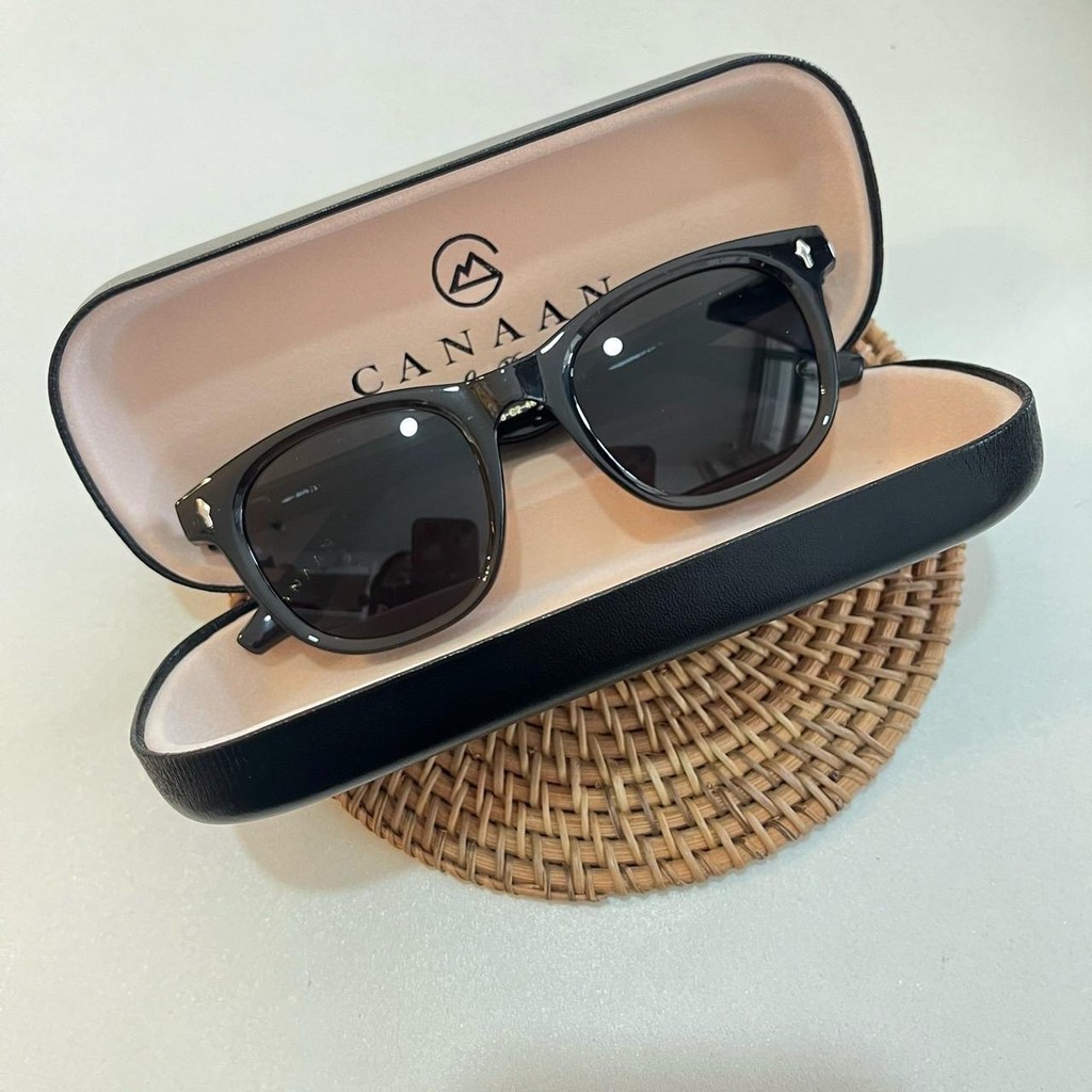 CANAAN Sunglasses แว่นกันแดดสไตล์วินเทจ S5443 ป้องกะนแสงแดด ถนอมสายตา ใส่ได้ทุกโอกาส - รูปที่ 4