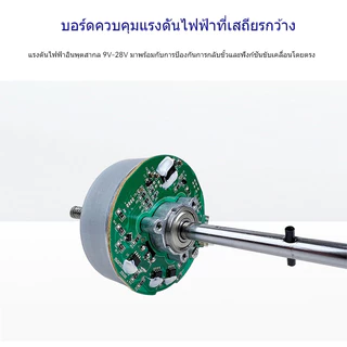มอเตอร์พัดลมไร้แปรงถ่านขนาด 12 โวลต์ / 24 โวลต์สำหรับพัดลม 9-28 โวลต์แปลงเป็นพัดลม DC มอเตอร์ DC สำหรับเปลี่ยนพัดลมเก่า