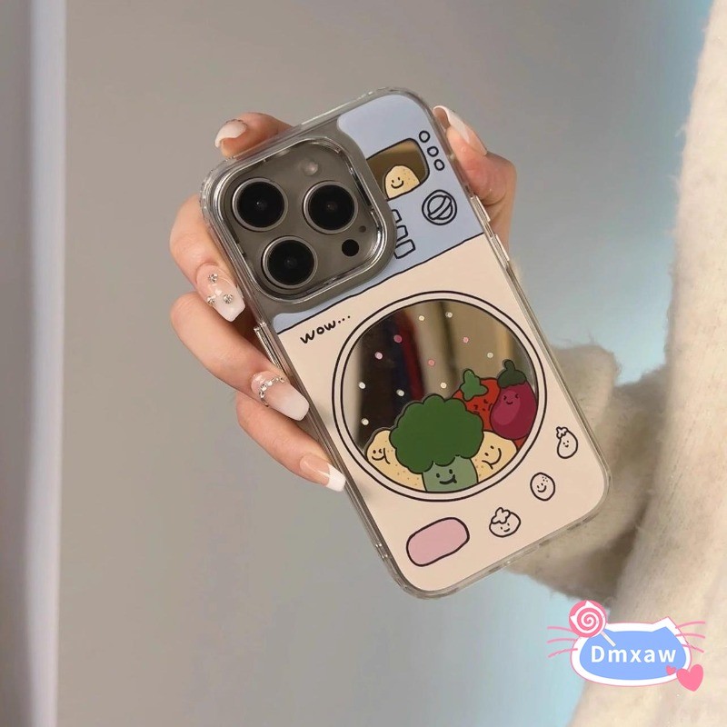 การ์ตูนผักรูปแบบเคสโทรศัพท์ใสสําหรับOPPO A6 Pro Reno 13F 12 Pro 12F A98 A79 A59 A16K A16E A2M A3X A3