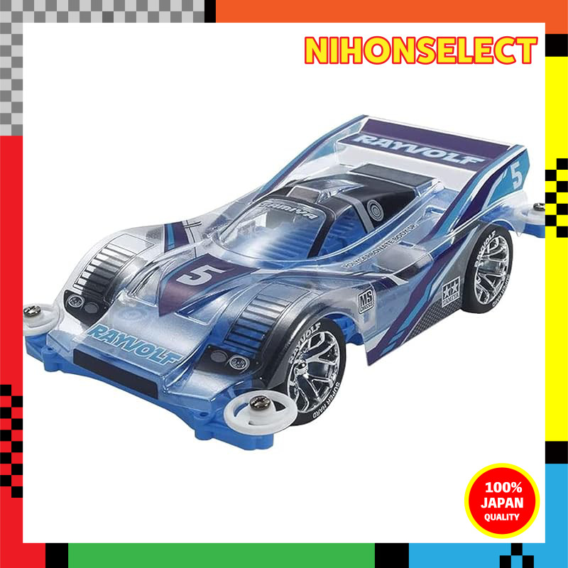 Tamiya Mini 4WD Special Project Product Raywolf Polycarbonate Body Special (Light Blue) MS Chassis 9
