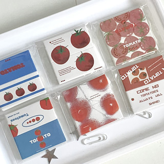[Koo Ka]♥  24ชิ้นมะเขือเทศมินิการ์ดหัวมินิน่ารักที่ไม่ซ้ํากั…