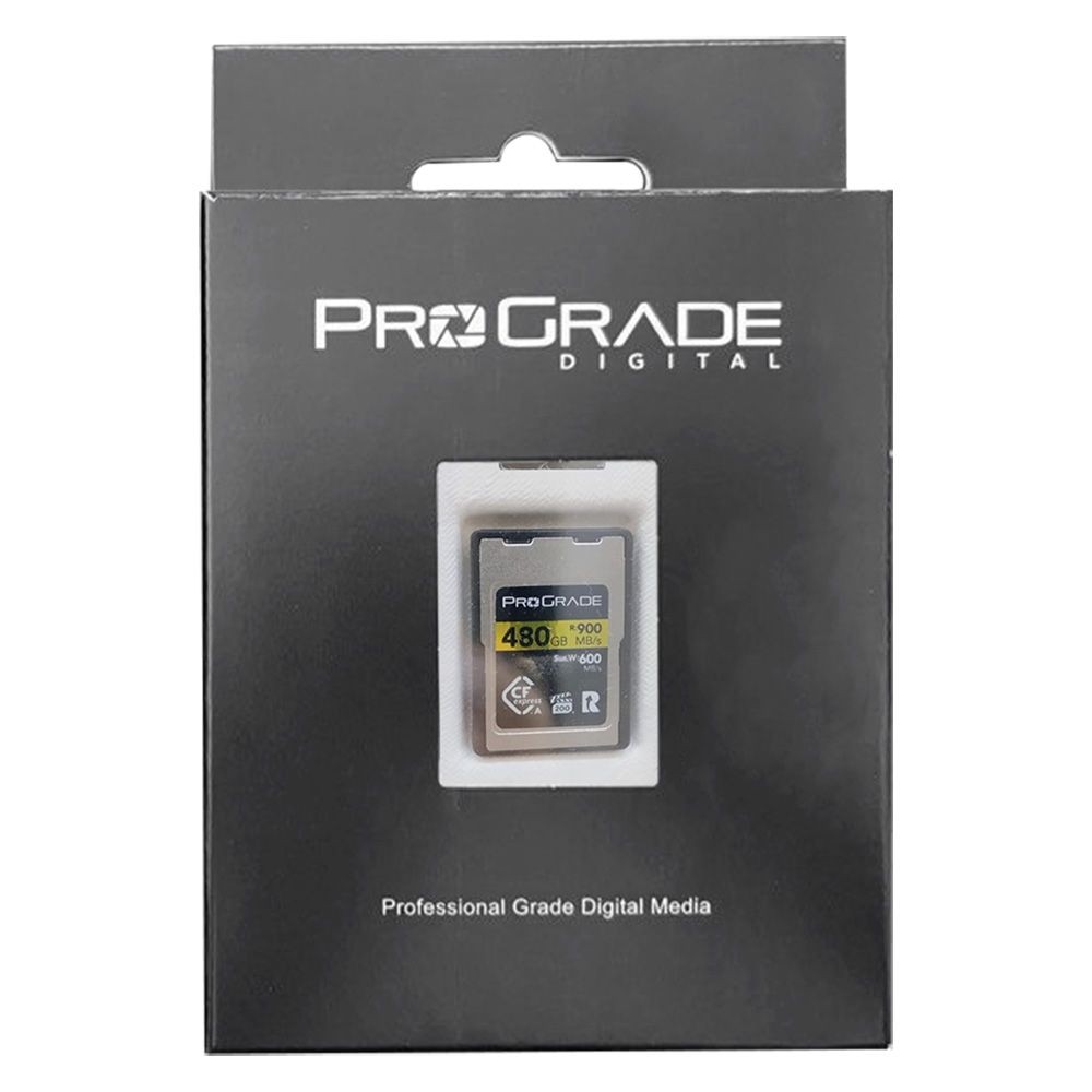 ProGrade Digital 480GB CFexpress 2.0 Type A Gold Memory Card (R:900MB/s)