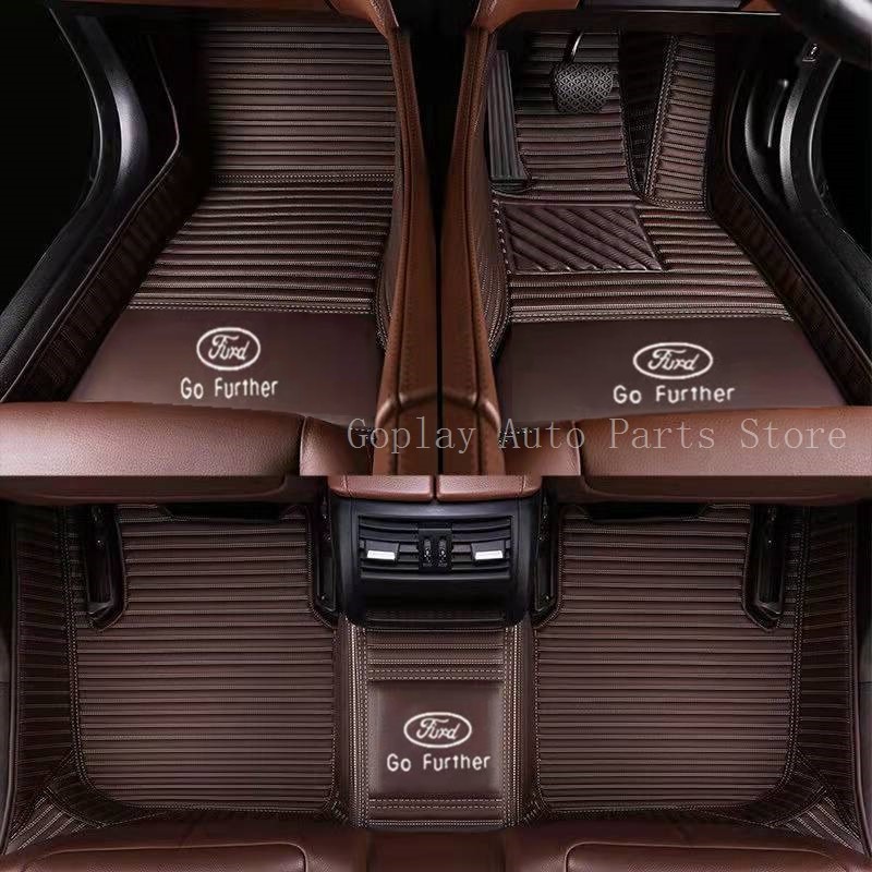 {Ford} Ford Mustang,C-Max,Farris,Ecosport Right hand drive Car Mat /พรมรถยนต์ /พรมปูพื้นรถยนต์/หนังกันน้ํา