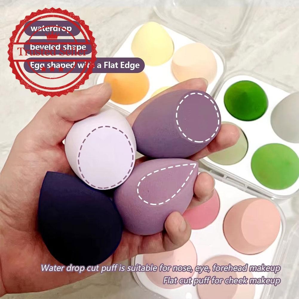 พัฟฟองน้ําแต่งหน้าพร้อมกล่องเก็บ M7i9